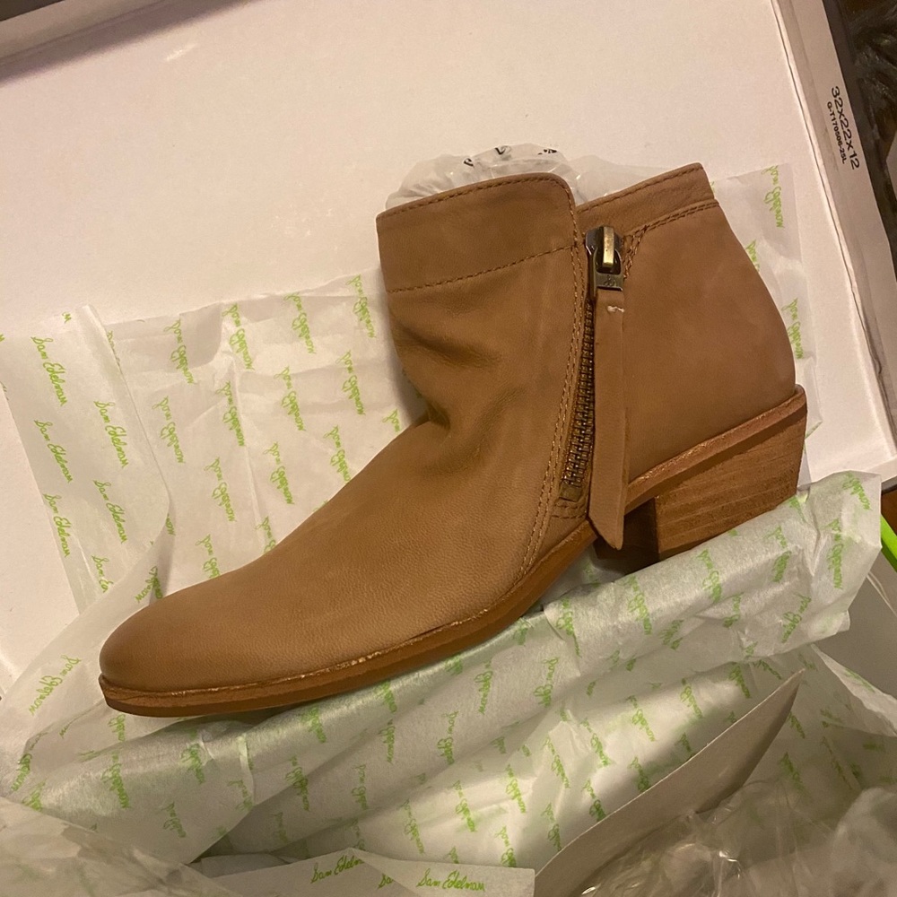 🛍️SOLD🛍️ Sam Edelman – Packer Bootie - DEEP SADDLE LEATHER - Picture 3 of 12
